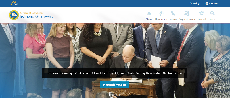 Gov Brown signs clean electric bill - Sept 2018.png