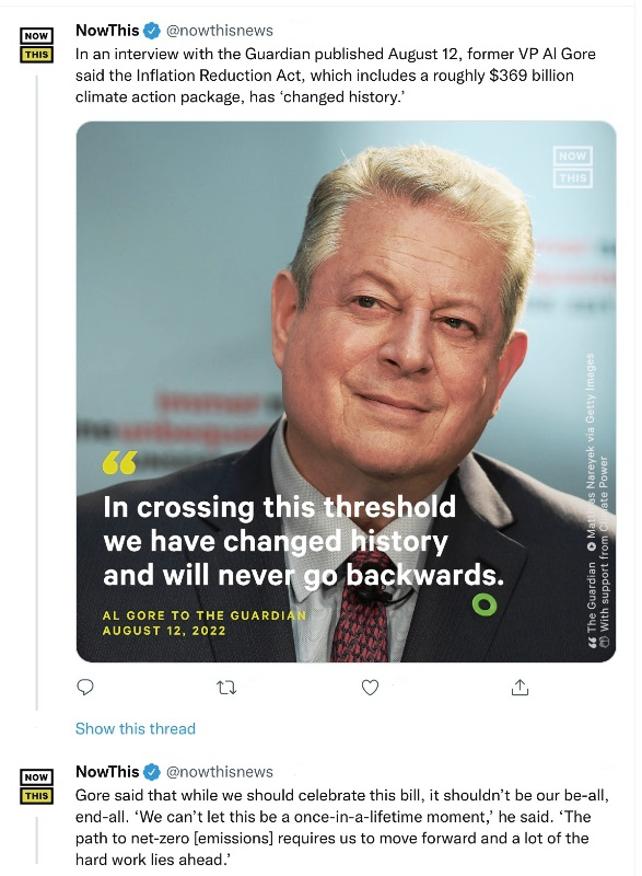 Al Gore speaks of climate policy and Net Zero emissions goal - Aug 2022.png