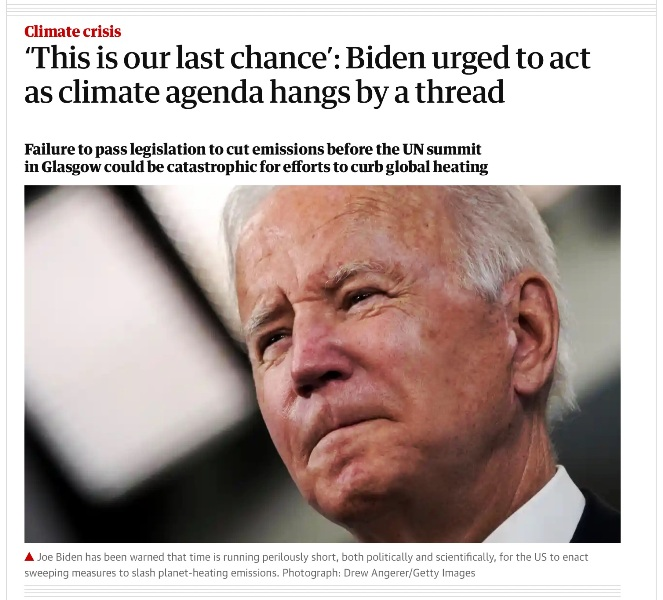Biden urged to act - Oct 18 2021 - The Guardian.png
