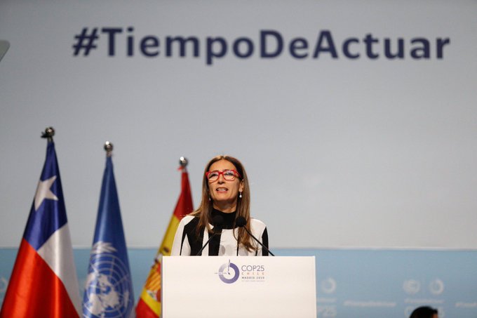 Carolina Schmidt opens 25th annual UN climate conference - Dec 2019 Madrid.jpg