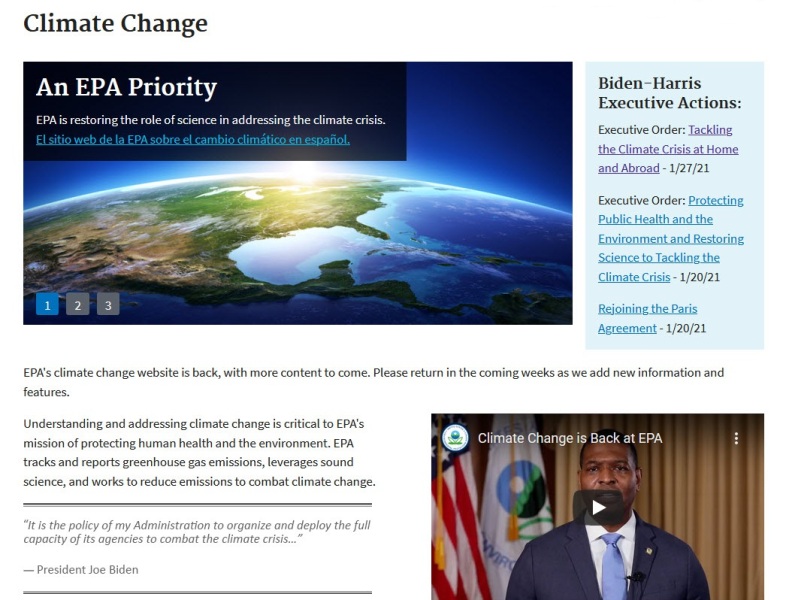 EPA website - Climate Change priority - March 2021.jpg