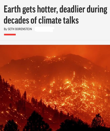 File:Earth gets hotter, deadlier during decades of climate talks - AP Oct 30 2021.png