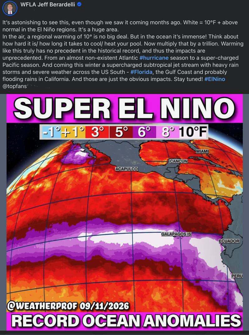 El Nino Ocean Heat and Map Sept 2026.png