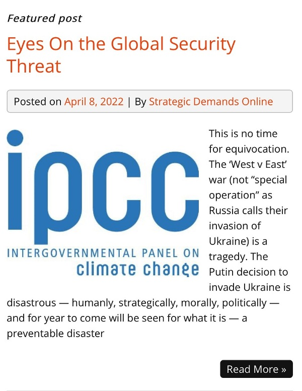 Eyes On Global Security Threats - via Strategic Demands April 2022.png