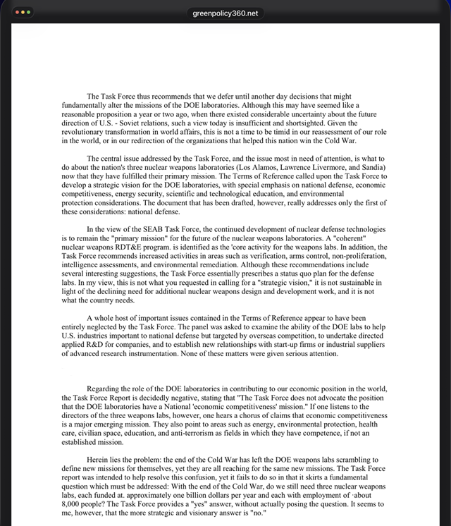 George Brown 1992 Letter to DOE p2.png