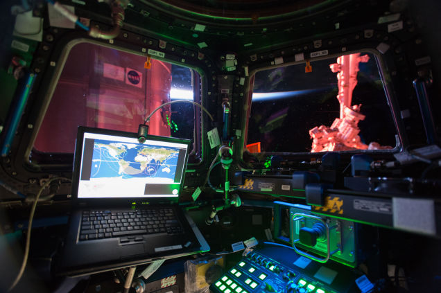 File:ISS Workstation cupola.jpg