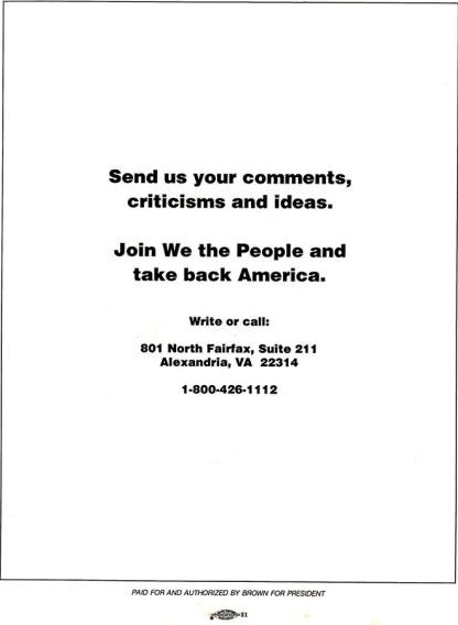Jerry Brown 92 Presidential Platform We the People-Back Outside-Cover.jpg