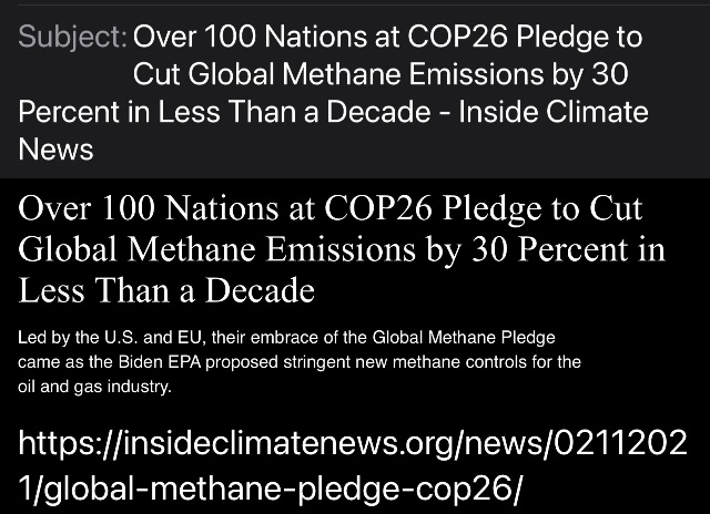 Methane emissions to be cut - COP26 pledges.png