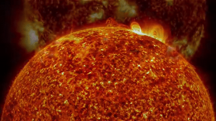 NASA Thermonuclear Art The Sun In Ultra HD 4K.gif