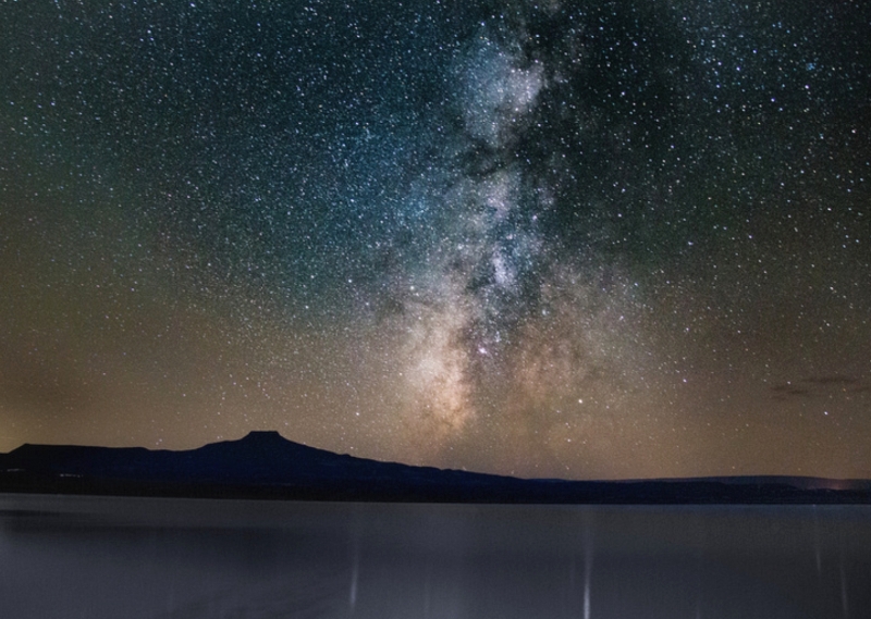Pedernal and Milky Way - Photo by David Lancaster.jpg
