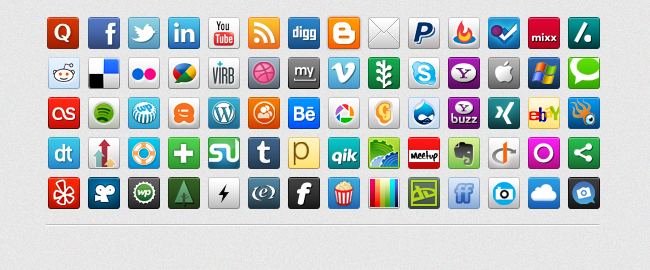 File:Social Media icons free.png