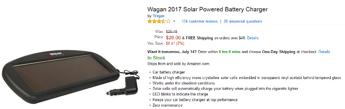 Solar power car battery charger 2017.png