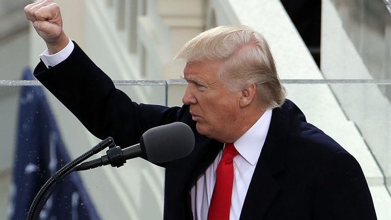 File:Trump gesturing on Inauguration Day.jpg