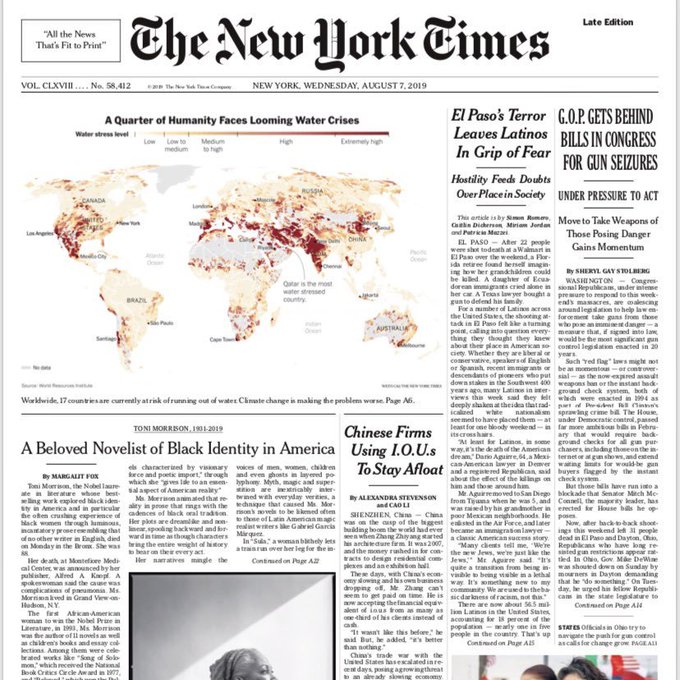 Water Crisis - NYT Front Page 2019.jpg
