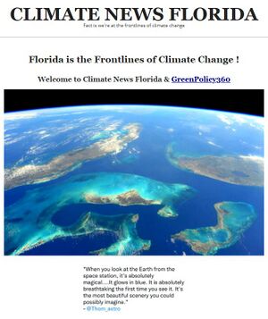 ClimateNewsFlorida.com-Climate News Florida homepage.jpg