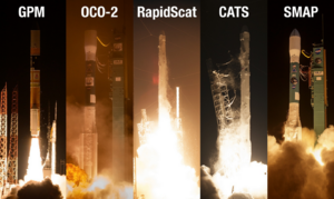 EarthRightNow Earth Science @work via 2014-2015 NASA launches.png