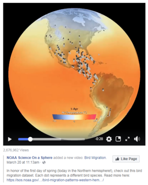 NOAA Bird Migration science on a sphere.png