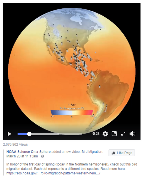 File:NOAA Bird Migration science on a sphere.png