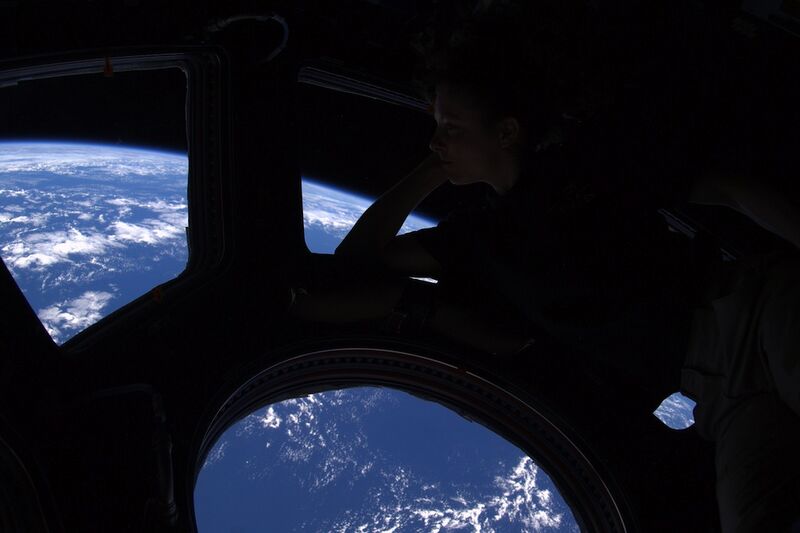 File:Wheelock image of Astro Tracy, her view out of the Cupola ISS 9.26.2010.jpg